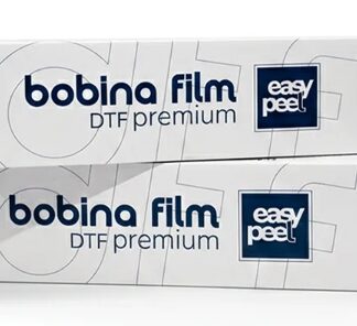 FILME DTF 75 microfone<br>Decolagem frente e verso / a quente<br>Bobina (60 cm x 100 m)